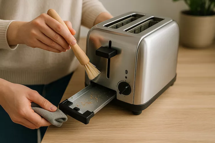 Hur rengör man en brödrost? – steg-för-steg för en säker och fräsch apparat